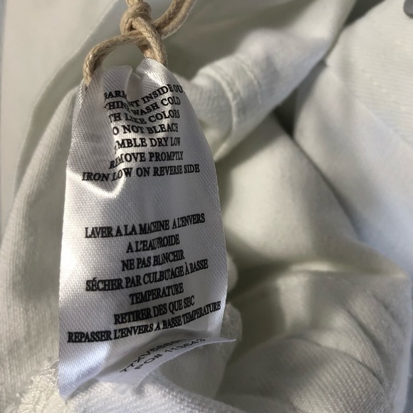 NEW! BLANKNYC White Denim Jacket With DetachableHood Size Small - Picture 14 of 17